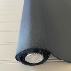SILK, GRAY FABRIC 6 Yards x 22 Inches Wide or 216 Inches x 22 Wide