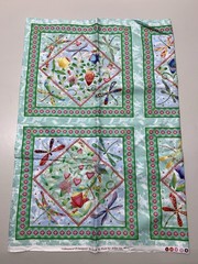 Iridescence Dragonflies Linda M Poole Avlyn Fabric 1 Yd 10”