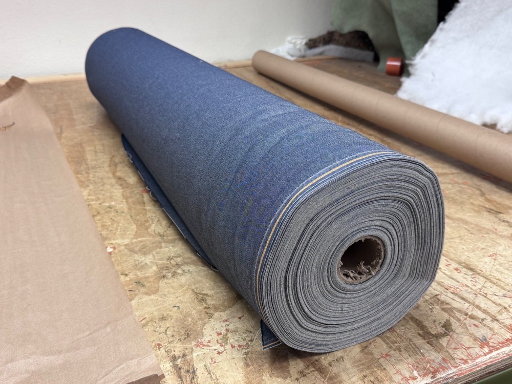 Opuzen Jean 4809-3000 Navy Commercial Upholstery Fabric