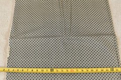 By 1/2 Yd, Vintage, Black & Tan Print on Quilt Cotton, Springs, M7322