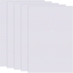 5 Sheets Waterproof PVC Eye Mesh for Furry Cosplay – 11.8″ x 7.87