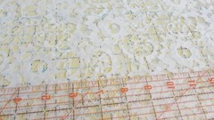 BTY ROSES FLORAL LACE Fabric Very subtle Off White/SNOW Color soft 56-58 Wide