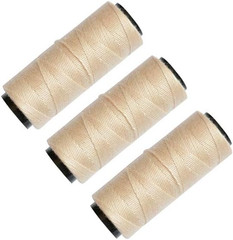 3 Rolls Sewing Threads Weaving Threads Using for Hand Sewing Hair Weft Hair Exte