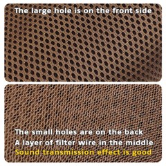 Speaker Grill Mesh Fabric 0.5m Dustproof Sound Radio Net Cloth Cover Protective