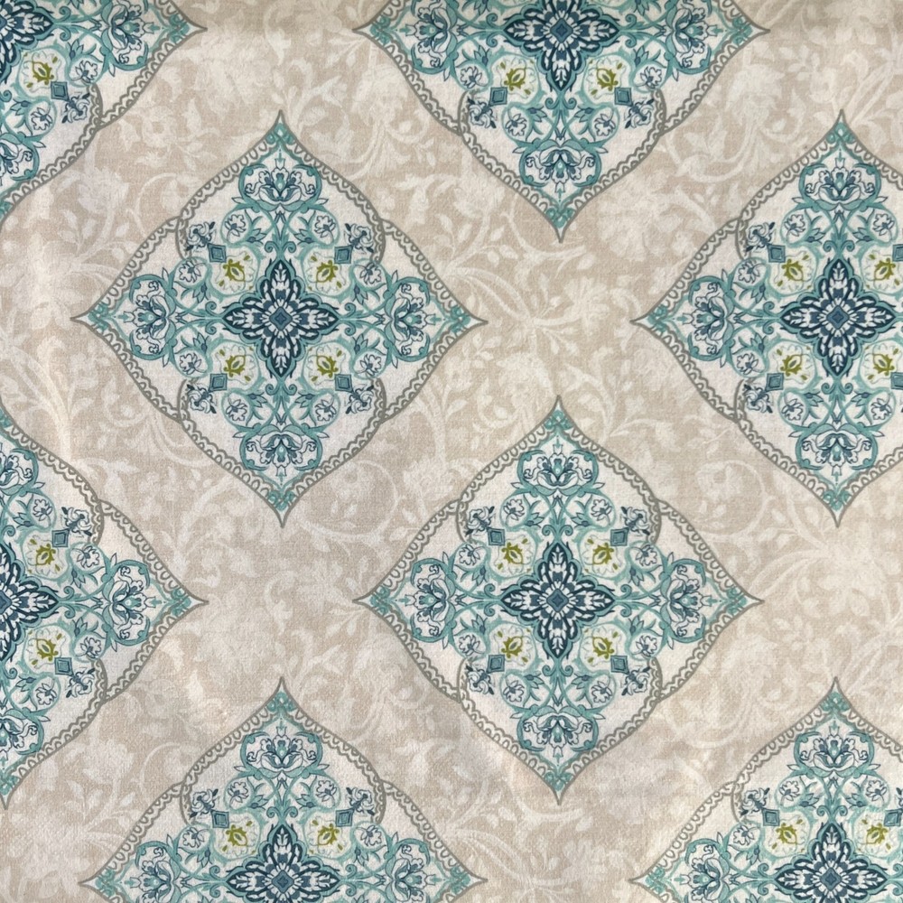 Persian Damask Motif Fabric, 140cm Wide, Upholstery Window Craft, Sold by Yard