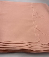 Vintage Pink Mauve Cotton Fabric 48” X 5+ Yards