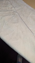 Faux SHERPA FLEECE leopard print Sheepskin Fabric 1 yard reversible