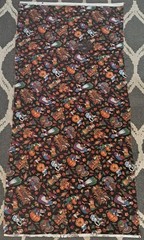 Vintage Thanksgiving Harvest Cotton Print Cynthia Harts Holiday 20×40″ Pre2000s