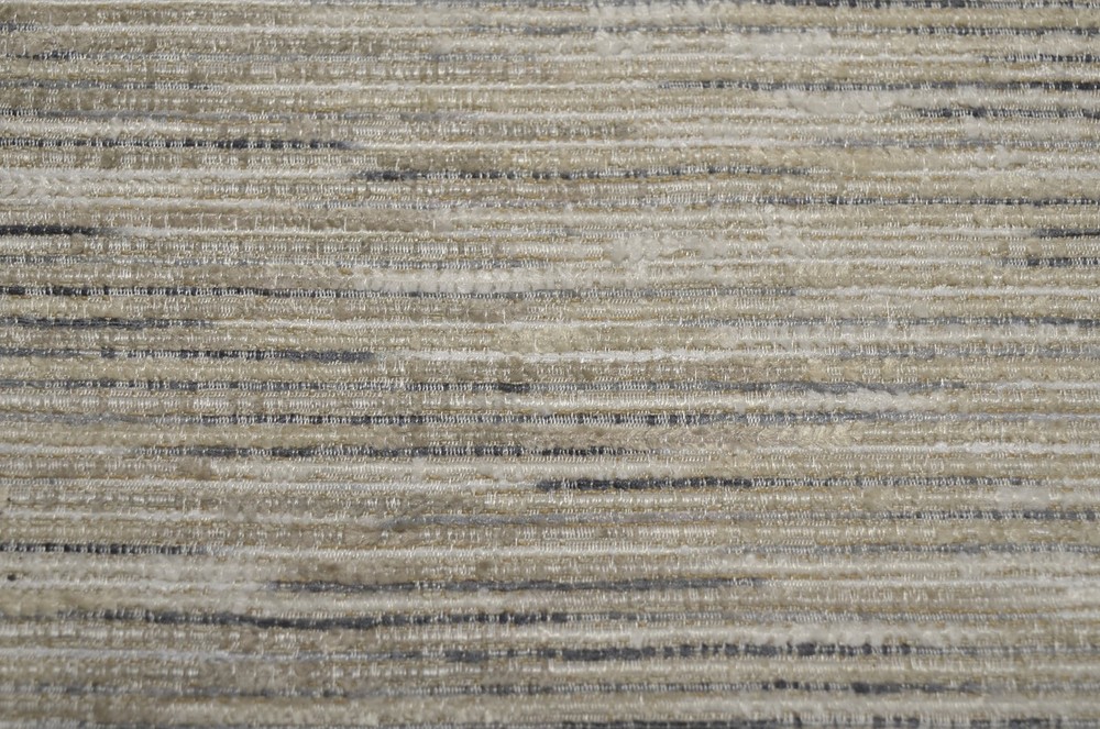 Sultan Driftwood Taupe Gray Cream Woven Chenille Textured Golding Fabric