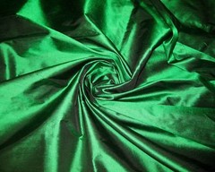EMERALD GREEN 100% PURE SILK TAFFETA FABRIC BRIDESMAID DRESS BLOUSE SCARF SHIRT
