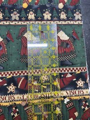 Debbie Mumm Border Christmas Santa Claus Quilt Sew Craft 2 Yards Border