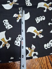 Ghosts Boo Halloween Fabric Signature Classics by Oakhurst Textiles, 52″L Cotton