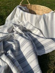 Heavy Weight Softened Linen Cotton Fabric By 2 Meters, 200g/m2 – Upholstery
