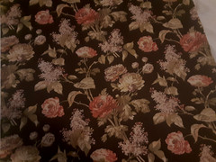 Waverly CLIFFSIDE COTTAGE Floral French Country Upholstery Fabric 3 1/2 Yards