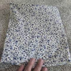 Vintage Concord Fabrics Cotton Fabric Designed by The Kesslers 36″ x 44″ blue