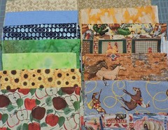 14 – 100% Cotton 1/2 Yard Pieces -Total 7 Yards Various Colors and Prints (C)
