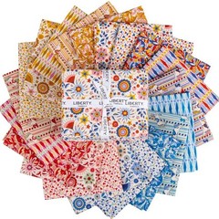 Summer Fair 20 Fat Quarter Bundle by Liberty Fabrics for Riley Blake