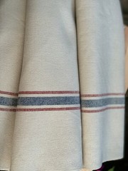 Grain Sack Fabric by the Yard, Ticking Fabric, French Country, Cottage Farmhouse