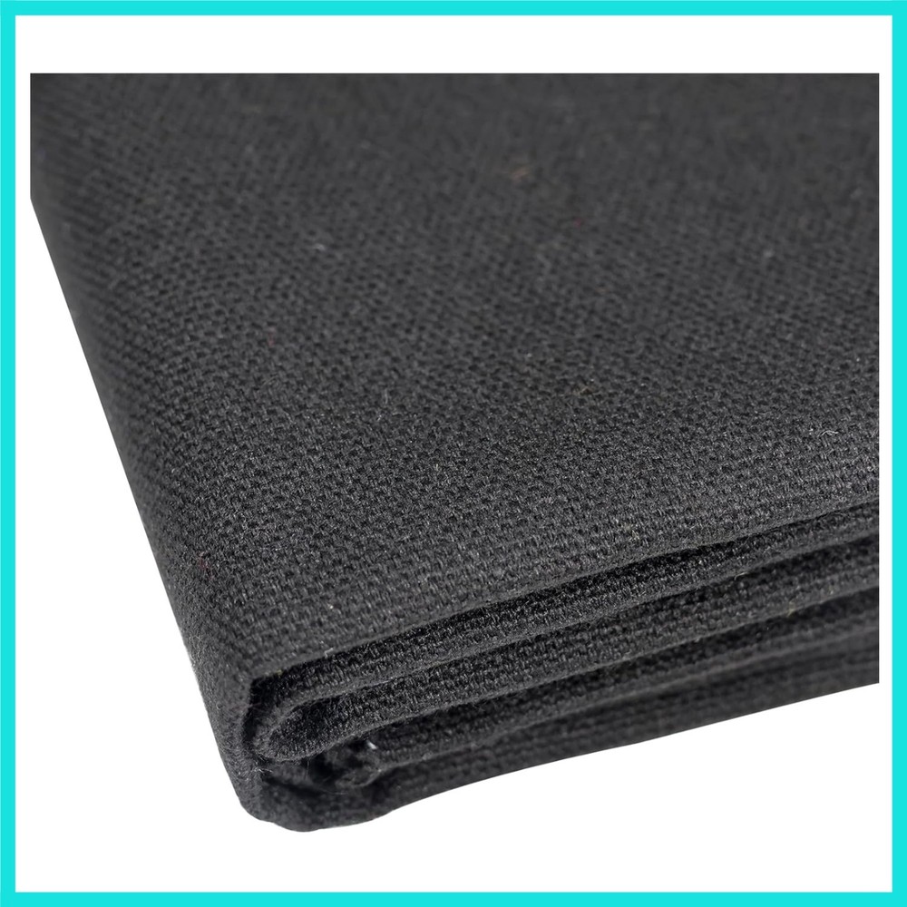 10oz Heavy Duty Cotton Canvas Fabric 60″ x 80″, Thick Cotton Duck Cloth for P…