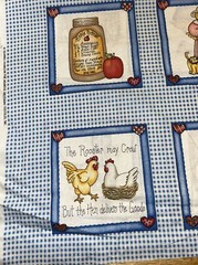 Good Morning 6.75” Squares Dianna Marcum Marcus Bros. Cotton Fabric 1/2 Yard