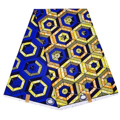 African Fabric 6 Yard Ankara Fabric Tribal Print Fabric for Party Dress