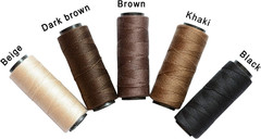 5 Rolls Sewing Threads Weaving Threads Using for Hand Sewing Hair Weft Hair Exte