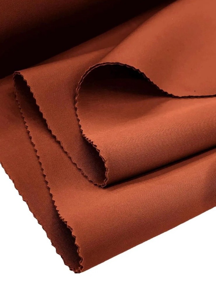 Rust Super Techno Fabric, 2mm Thick, Solid Colors, Sold by The Yard