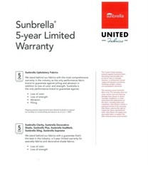 Sunbrella Cast Ash 40428-0000 Outdoor 54″ Canvas Fabric By the yard