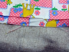 Vintage Cotton Fabric Material Giraffe Pink Polka Dots 34″ x 45″ 4.25 yards