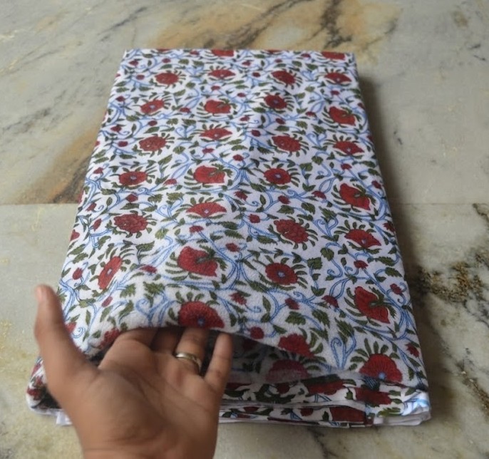 20 Yard Hand Block Flannel Fabric 60 Inch Wide Warm Winter Sewing Material FC-43