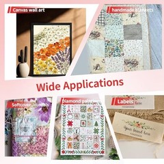 Printable Cotton Fabric Sheets 11×17 Inch 350gsm 10 Pack Inkjet Printer Matte