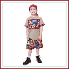 BonEful Fabric FQ Cotton Quilt Black Blue Red White Baseball Bat Glove Boy Team