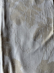 Ralph Lauren Marret Damask Oyster Designer Fabric Remnant 24″x24″