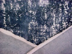 1Y Pollack 5132 Cloud Hills Aqua Textured Frieze Velvet Upholstery Fabric