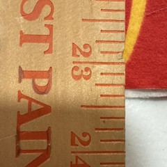 2006 McDonald’s Fabric Ronald Logo Pattern Spectrix (Approx 23.25” x 42.5”)