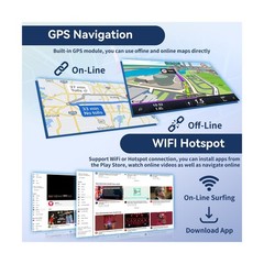 6+128G 8 Core Android 15 Car Radio Stereo for Honda Civic 2012 2013 2014 2015…