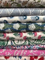Remnants Fat Quarters Bundles Cotton Paisley Craft Floral Cotton Fabric,Scraps