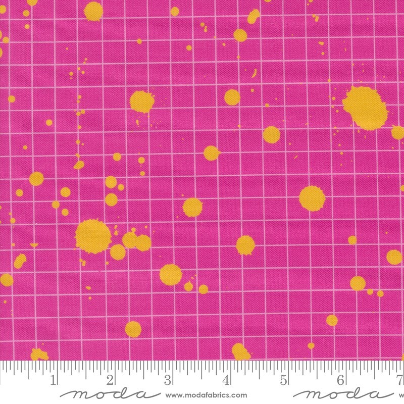 Snack Shack 11946 12 Fuchsia by Crystal Manning for Moda – by the half-yard