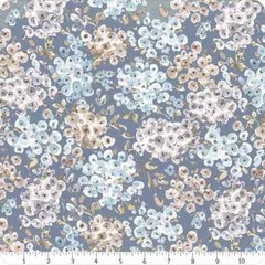 Blue Escape Coastal Cotton Romance Quilt Kit Backing Free Pattern 74″x87″