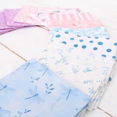 Premium Fat Quarter Bundles – 19 Color Option – 100% Cotton Quilting Fabric Sets