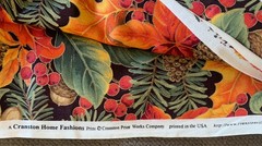 Cranston Fall Autumn Leaves Cotton Quilting Fabric 2-1/8 yards