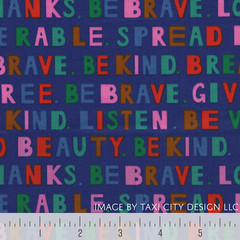 Fabric by the Half Yard (18″) — Cloud9 Fabrics / Universal Love / Pattern 227022