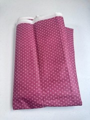 Vintage debut designs quilting cotton fabric red dots floral 44×61 90s y2k