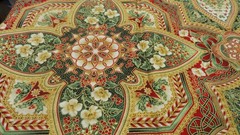 Robert Kaufman Holiday Flourish Peggy Toole 16555 Japan 1 Yd Holly/Floral