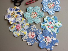 Assorted Blue Grey Prints 5×5 In Precut Cotton Fabric Quilting Squares Pack