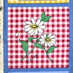 VTG Garden Cheater Quilt 36 Blocks Fabric Traditions NTT 2267 Cotton Fabric 1 YD