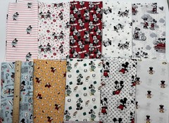 Lot of 10 Pieces Of Cotton Disney Springs Creative Products 11″ x 45″ Each, New