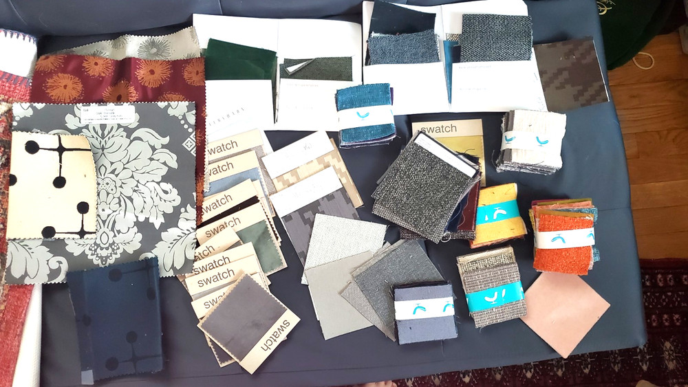 Variety Lot of Sample Fabric Swatches 3X3, 4×4 various colors and materials