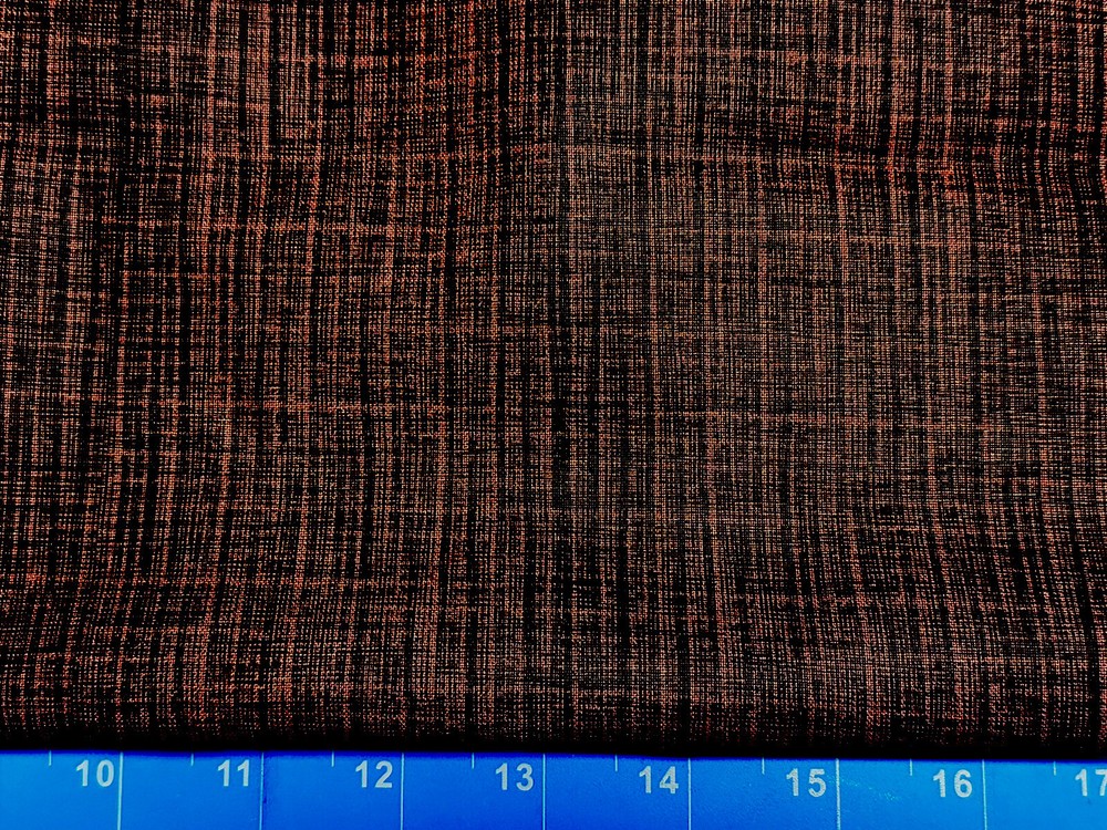 Tina Scrap 9″x21″ Abstract Geometric Modern Brown Mocha Cotton Fabric