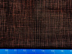 Tina Scrap 9″x21″ Abstract Geometric Modern Brown Mocha Cotton Fabric